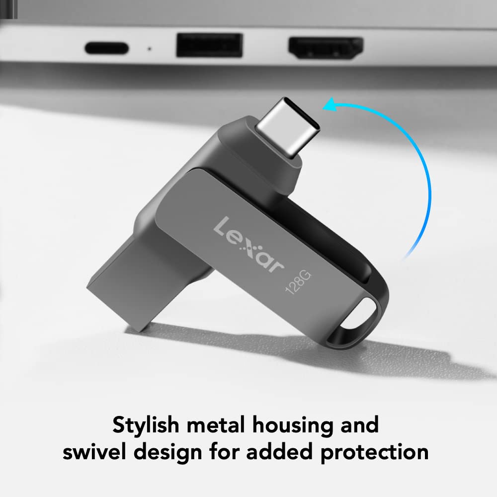 Lexar Jump Drive Dual Drive D400 - 128GB