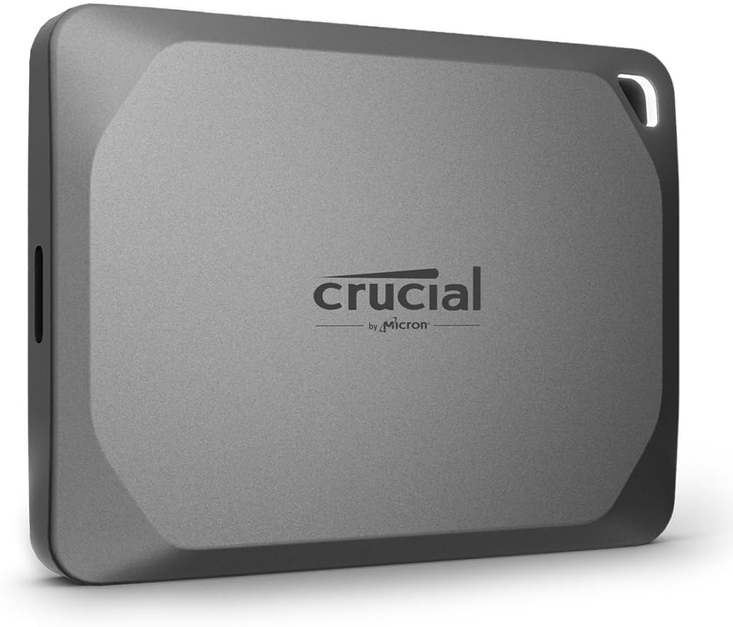 Crucial X9 Pro 4TB USB Type C External Portable Solid State Drive