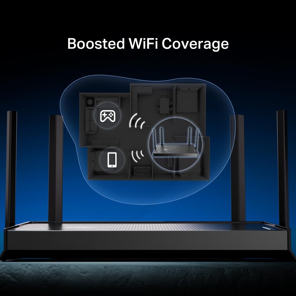 TP-Link BE3600 Archer BE230 Dual-Band Whole Home EasyMesh Wi-Fi 7 Router