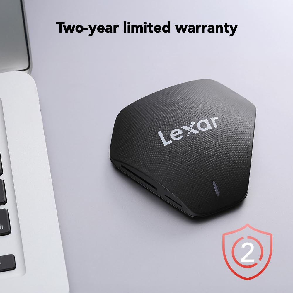 Lexar Professional Multi-Card 3-in-1 USB 3.1 Reader (LRW500URBNA)