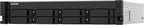 A front-facing view of a black ONAP network storage server chassis with multiple drive bays and a silver side panel.