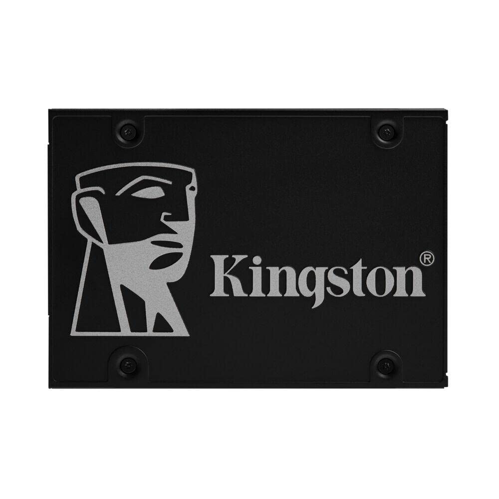 Kingston KC600 2TB 2.5" SATA 3D NAND Internal Solid State Drive - Black