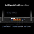 TP-Link BE3600 Archer BE230 Dual-Band Whole Home EasyMesh Wi-Fi 7 Router