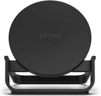 Playa By Belkin Qi-Certified 10W/7.5W Usb Wireless Charging Stand For Cellular Phones(Iphone 12/Mini/12 Pro/12 Pro Max, Samsung Galaxy S9/+, S8/+, Note 8 And More), No Power Adapter (Required)-Black