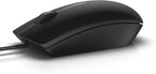 Dell USB Wired Keyboard and Mouse Set (Black) KB216+MS116
