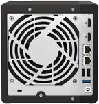 QNAP TS-453E-8G Quad Core 4 Bay Desktop Network Attached Storage Enclosure - Black