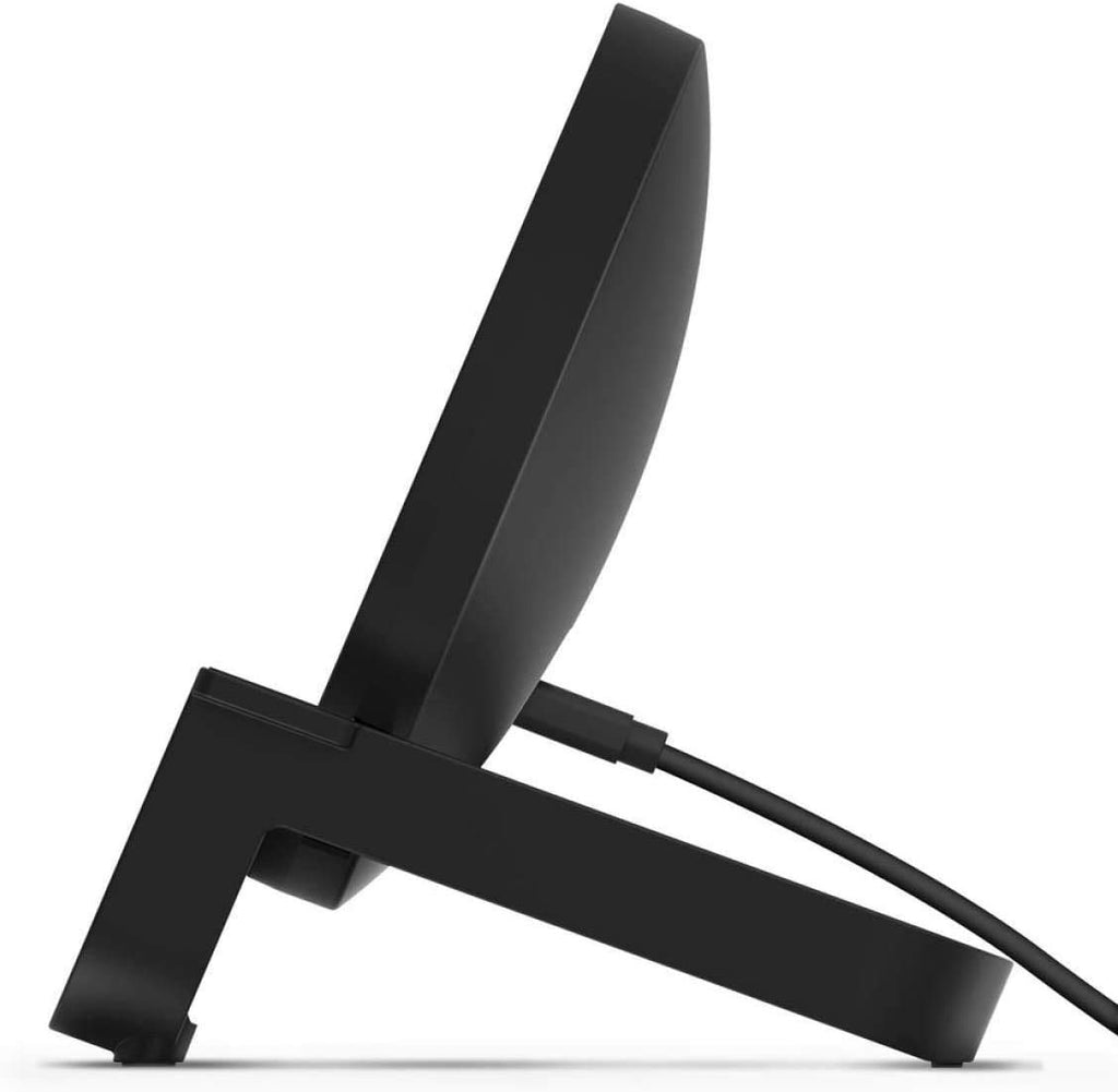 Playa By Belkin Qi-Certified 10W/7.5W Usb Wireless Charging Stand For Cellular Phones(Iphone 12/Mini/12 Pro/12 Pro Max, Samsung Galaxy S9/+, S8/+, Note 8 And More), No Power Adapter (Required)-Black