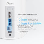 TP-Link BE33000 Deco BE95 Quad-Band Whole Home Mesh WiFi 7 System - 2 Pack