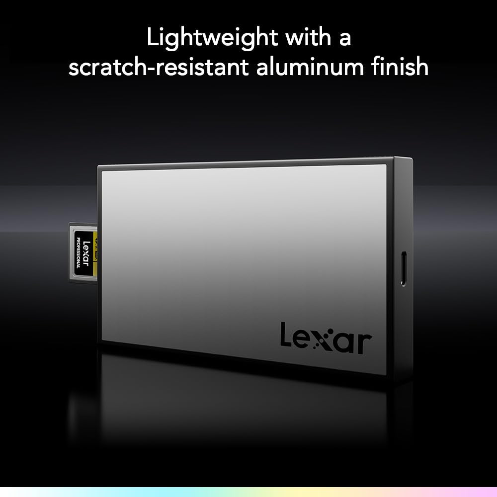 Lexar Professional Multi-Card 3-in-1 USB 3.1 Reader (LRW500URBNA)