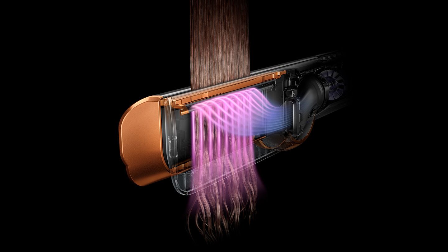 Dyson Airstrait™ dryer and straightener