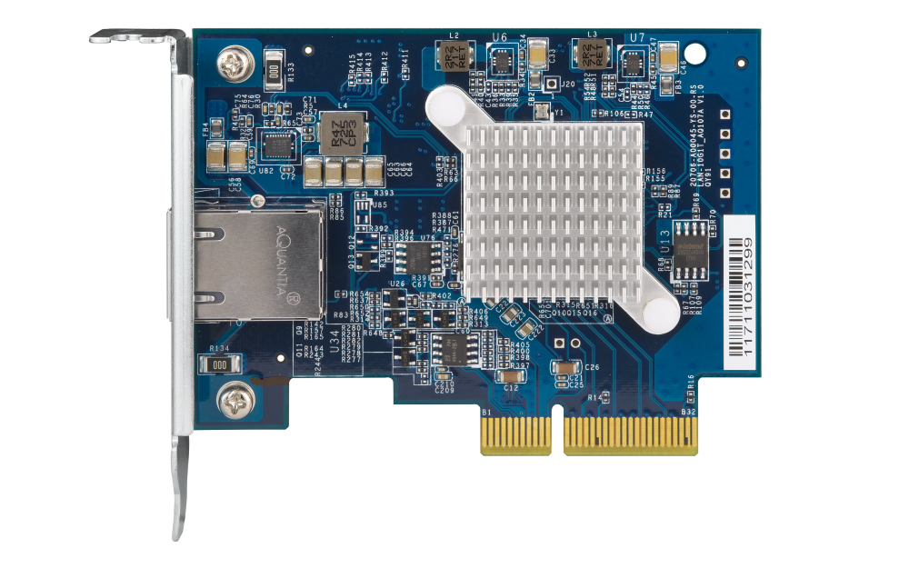 QNAP QXG-10G1T 10Gigabit PCIe Ethernet Card