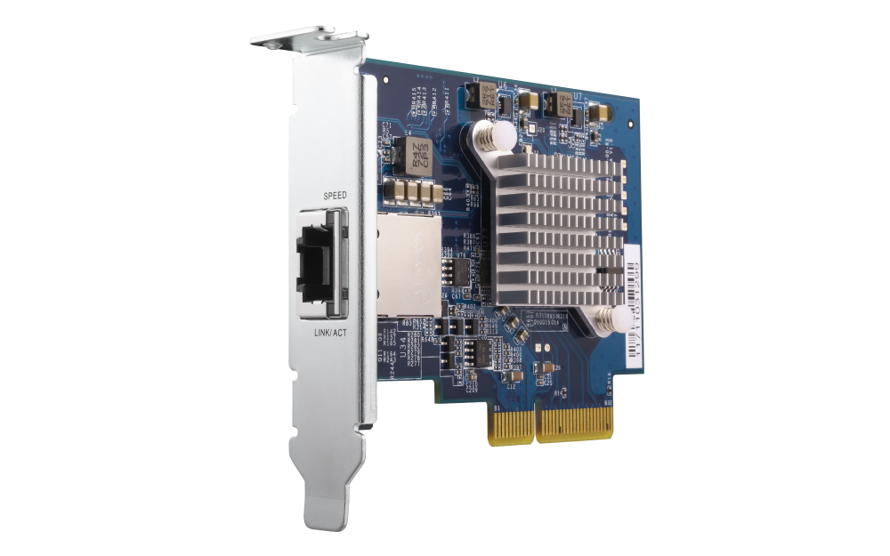 QNAP QXG-10G1T 10Gigabit PCIe Ethernet Card