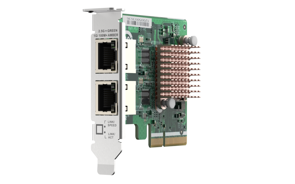 QNAP QXG-2G2T-I225 Dual Port 2.5GbE PCIe Network Expansion Card