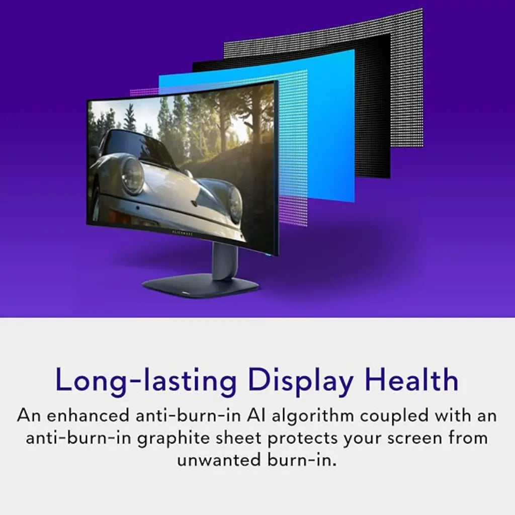 Dell Alienware AW3425DW 34" 240Hz 0.03ms WQHD Curved QD-OLED Gaming Monitor