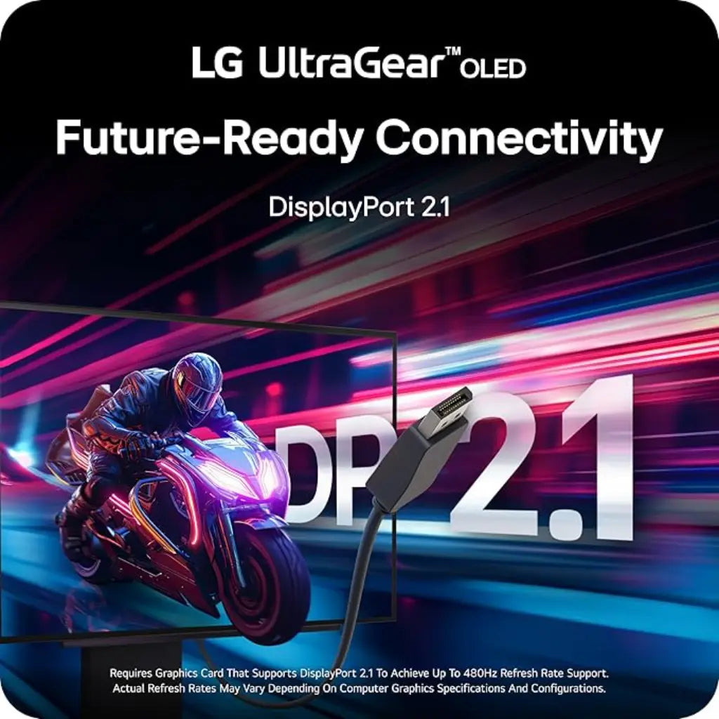 LG UltraGear 27GX790A-B 27" 480Hz OLED QHD 1440P Gaming Monitor