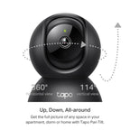 TP-Link Tapo C211 Pan Tilt 2K 3MP Wi-Fi Indoor Security Camera Night Vision Two-Way Audio