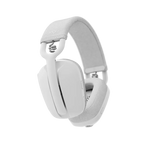 Logitech Zone Vibe 100 Lightweight Wireless Headphones with Noise-Cancelling - Off White