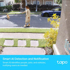 TP-Link Tapo C400S2 Smart 1080p Full HD Wire Free Outdoor Security Camera IP65 (2 Camera System)