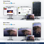 Black-i USB-C 11-in-1 DisplayLink Docking Station