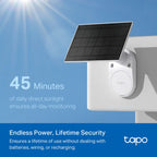 Tapo C410 KIT Solar Powered 3MP 2K QHD Wire Free Security Camera IP65