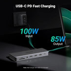 UGREEN 13-in-1 USB-C Hub Triple Display Docking Station 4K HDMI DP 100W PD 10Gbps Ethernet SD TF MacBook Windows 15978
