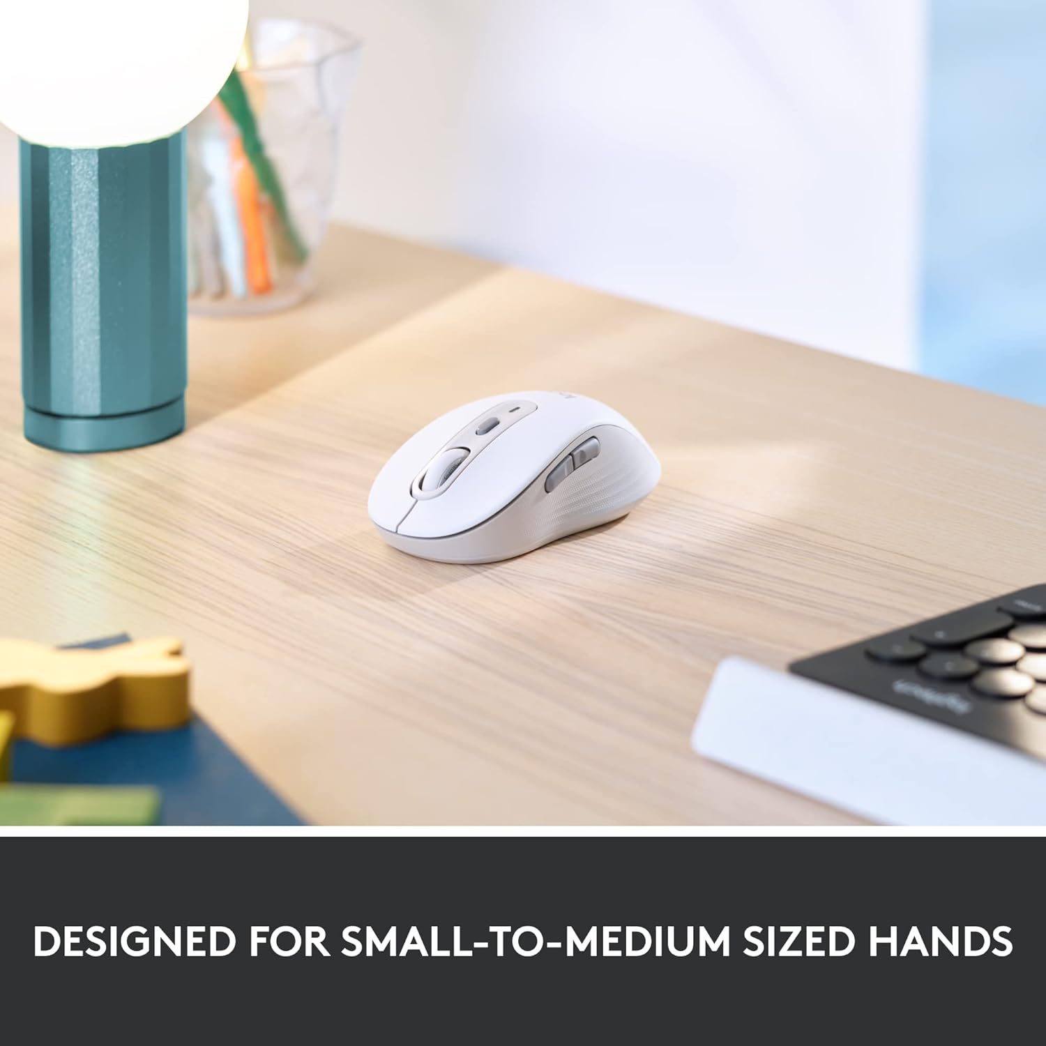 Logitech Signature M650 Optical Wireless Mouse - White