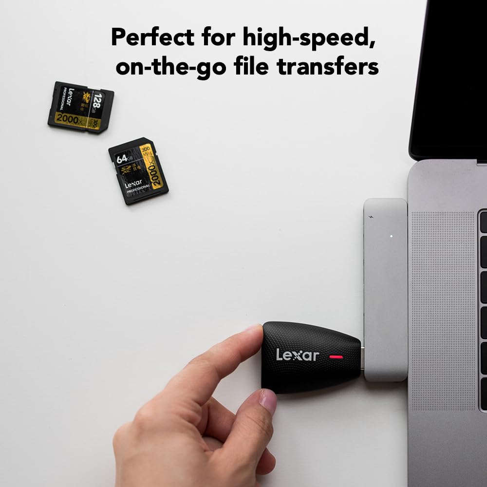 Lexar Multi-Card 2-in-1 USB 3.1 Reader (LRW450UBNA)