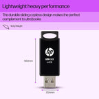 HP 64 GB 712w USB 3.2 Flash Drive - Black
