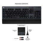 Logitech G613 Wireless Mechanical Gaming Keyboard with Lightspeed Technology and Romer-G Switches