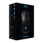 Logitech Pro Series G PRO 25600 DPI RGB Wireless Gaming Mouse - Black