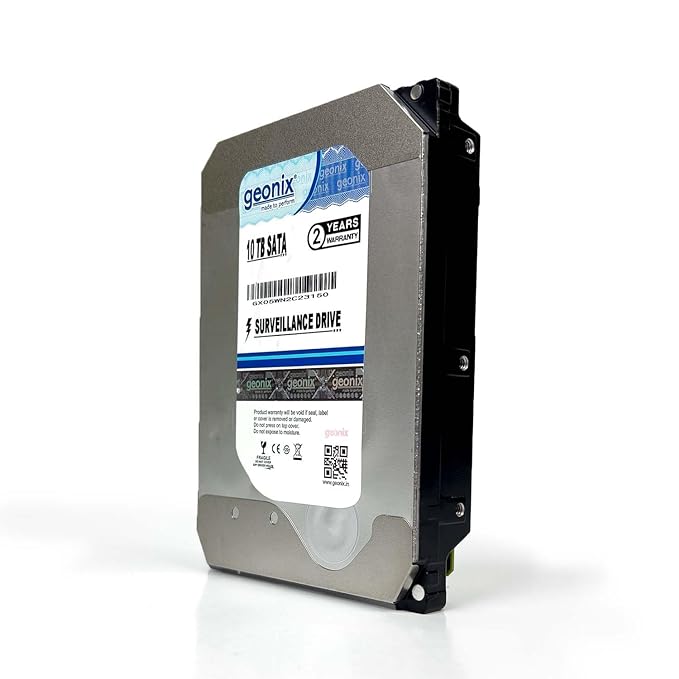 GEONIX 10TB SATA 6Gb/s 7200RPM Hard Drive for Desktop