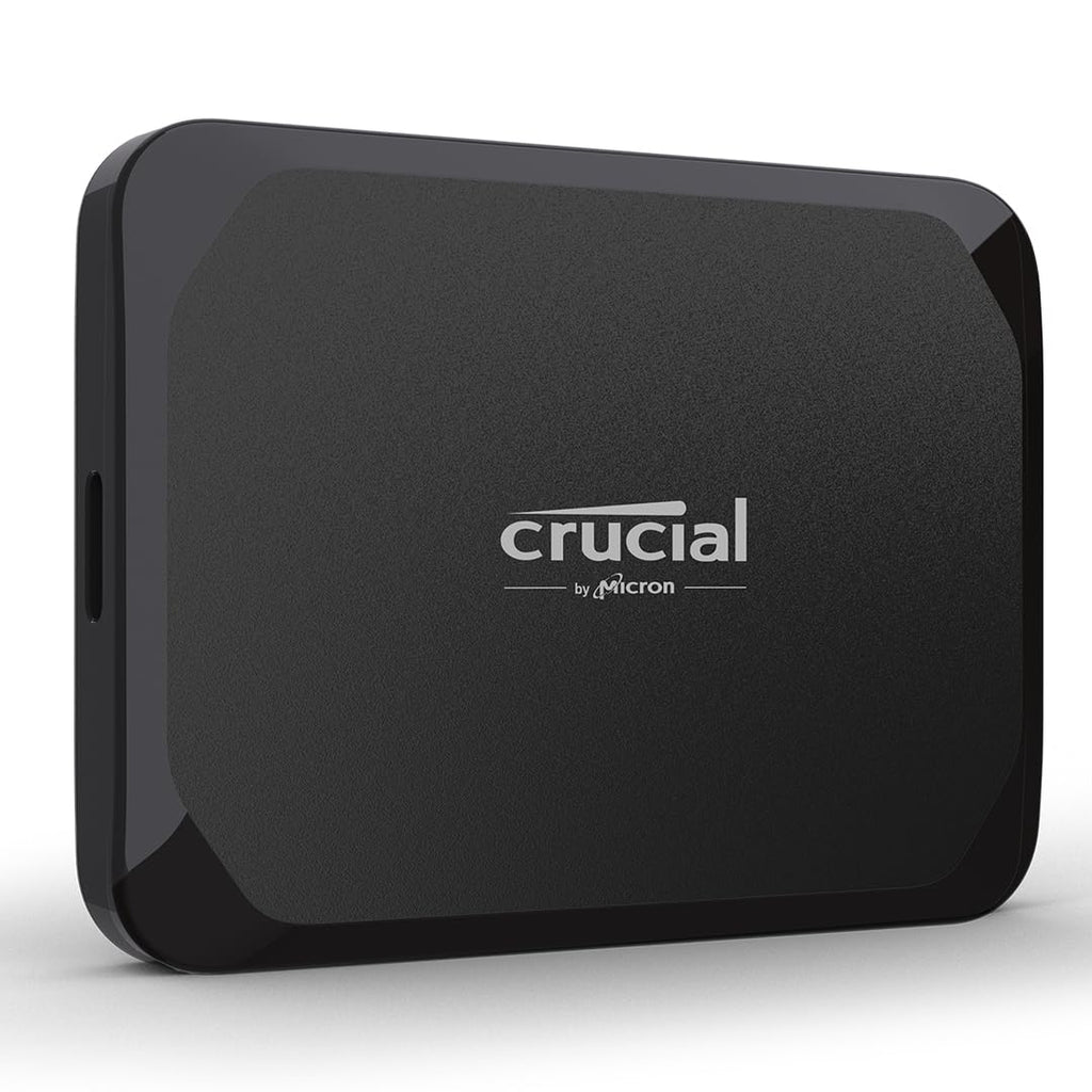 Crucial X9 4TB 2.5" USB Type C External Portable Solid State Drive - Black