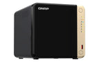 QNAP network storage device on a white background