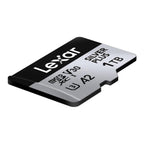 Lexar Professional Silver Plus microSDXC Memory Card w/SD Adapter, UHS-I, C10, U3, V30, Full-HD & 4K Video, Up to 205/150 MB/s Read/Write, for Videographers, Gamers