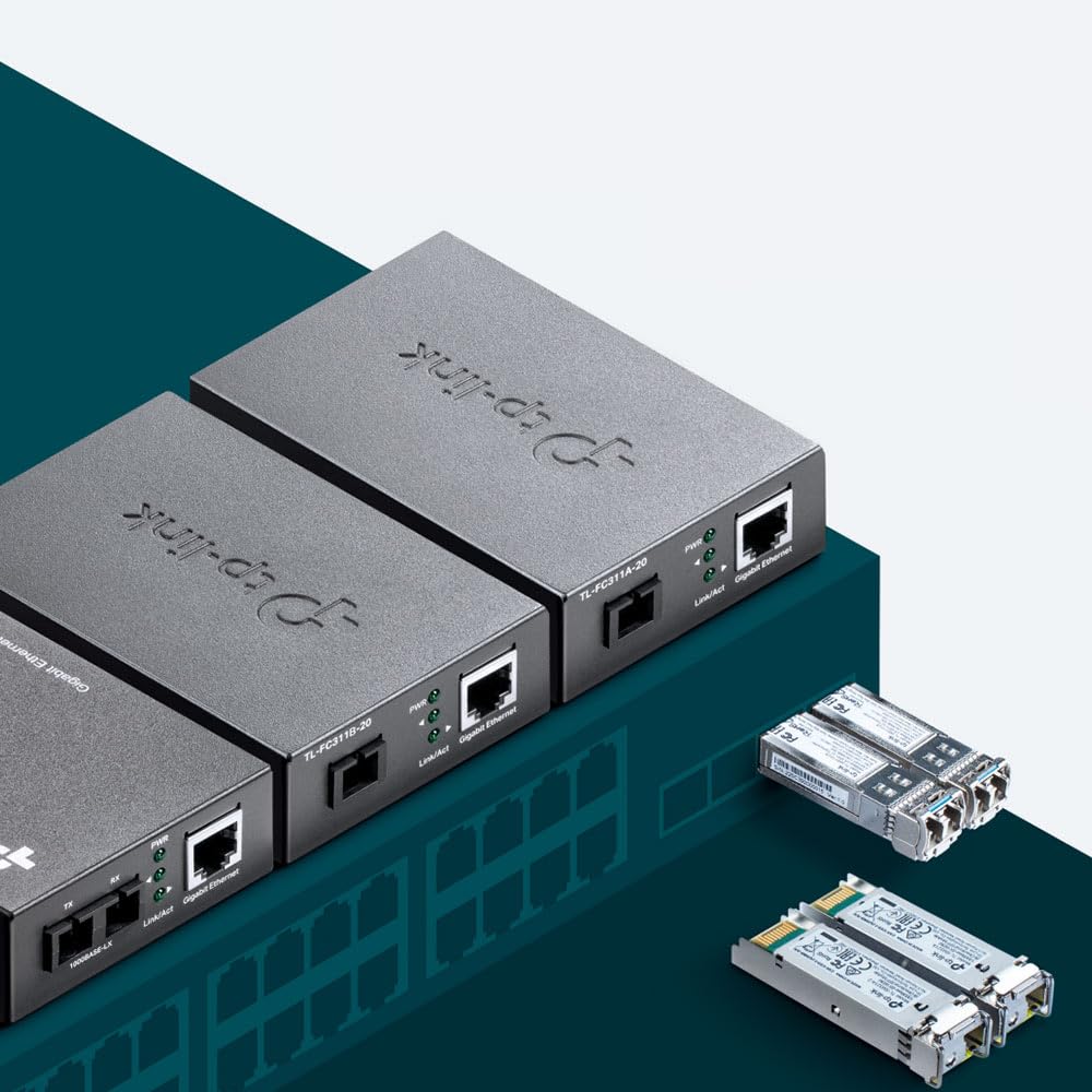 TP-Link Omada MC110CS 10/100Mbps Single Mode Media Converter