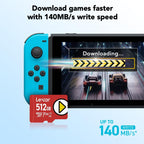 Lexar Play PRO microSD Express Card, UHS-I, C10, U3, V30, Full HD, 4K, Up to 900/600 MB/s Memory Card, Compatible w/Nintendo-Switch 2, ASUS ROG Ally, Steam Deck, Gaming (LMSXPS0256G-BNNNU)