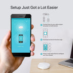 TP-Link AC1300 Deco M5 Dual-Band Whole Home Mesh Wi-Fi System - 1 Pack