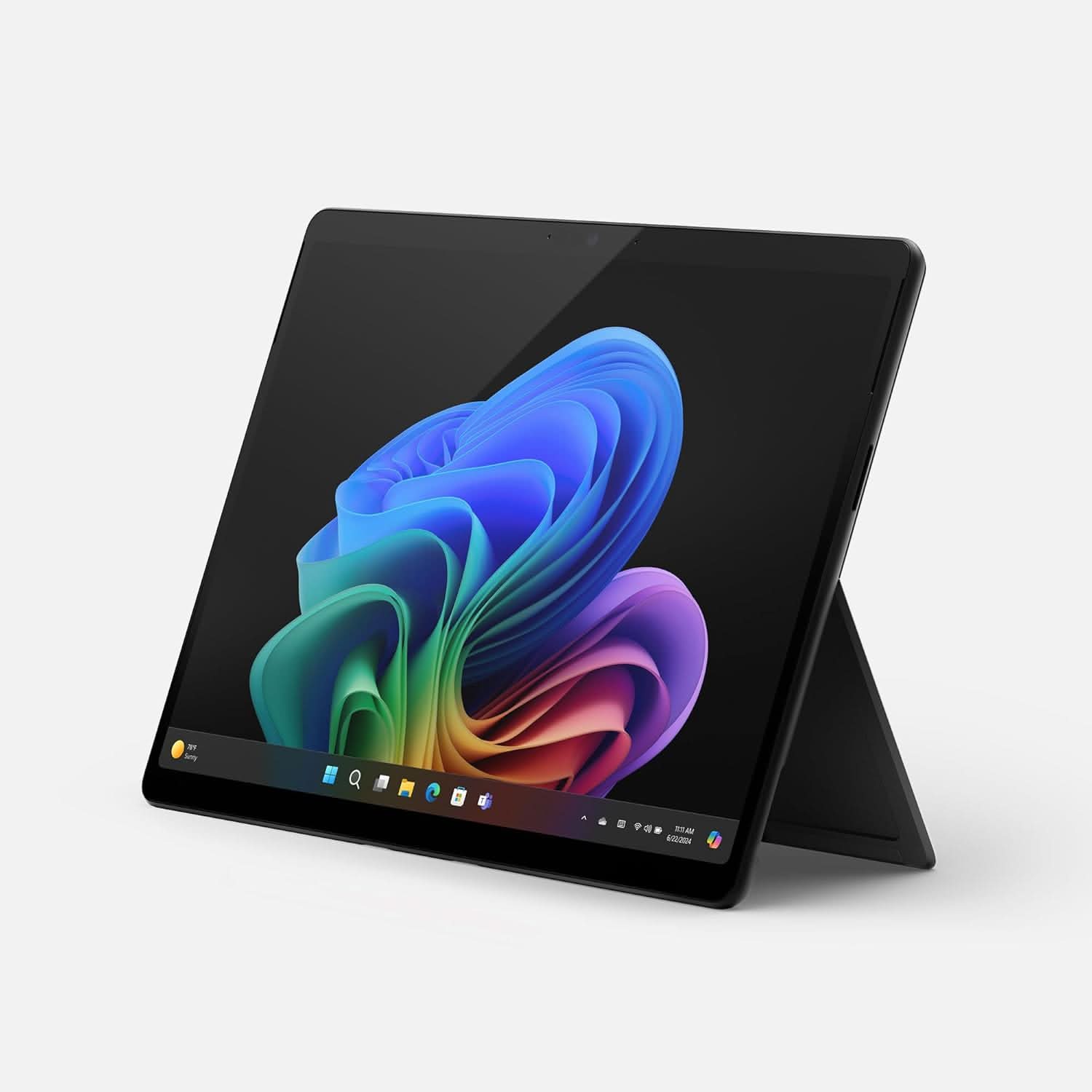 MICROSOFT NEW SURFACE PRO (11TH EDITION) - WINDOWS 11 HOME COPILOT + PC - 13 OLED PIXELSENSE TOUCHSCREEN - QUALCOMM SNAPDRAGON X ELITE (12 CORE) - 16GB RAM - 512GB SSD - BLACK - ZIA-00031