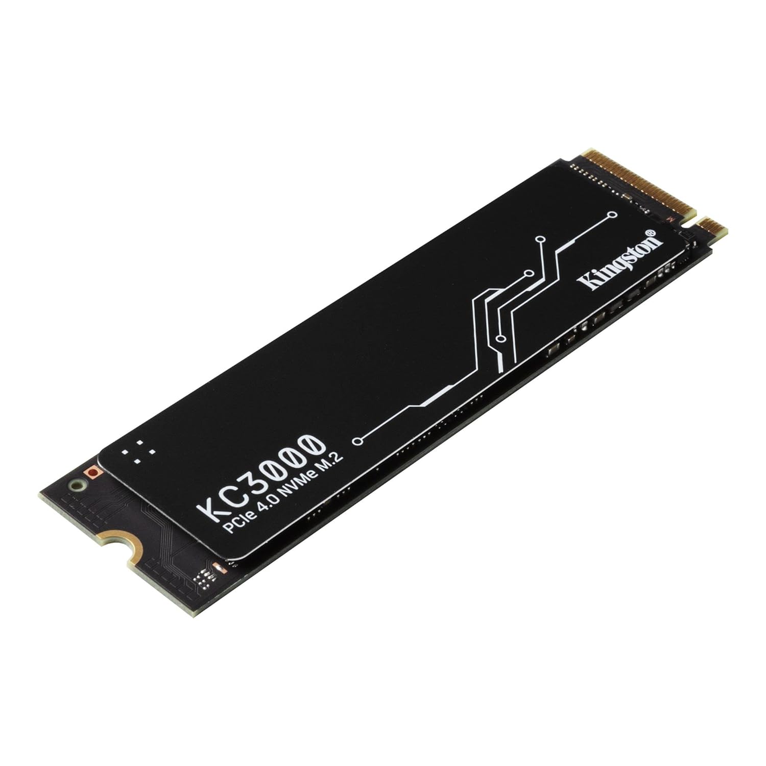 Kingston KC3000 1TB M.2 2280 PCIe4.0 NVMe Gen4 3D NAND Internal Solid State Drive - Black