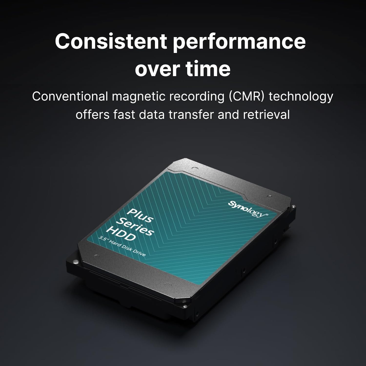 Synology HAT3320 8TB Plus Series NAS HDD 3.5" SATA III, 7200 RPM, Enterprise Grade Reliability