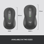 Logitech Signature M650 Optical Wireless Mouse - Graphite