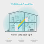 TP-Link AC1200 Deco M4 Dual-Band Whole Home Mesh Wi-Fi System - 2 Pack