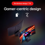 LG UltraGear 32GS60QC 32" 180Hz 1440p QHD HDR10 VA Panel 1ms Curved Gaming Monitor