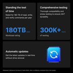 Synology HAT3320 8TB Plus Series NAS HDD 3.5" SATA III, 7200 RPM, Enterprise Grade Reliability