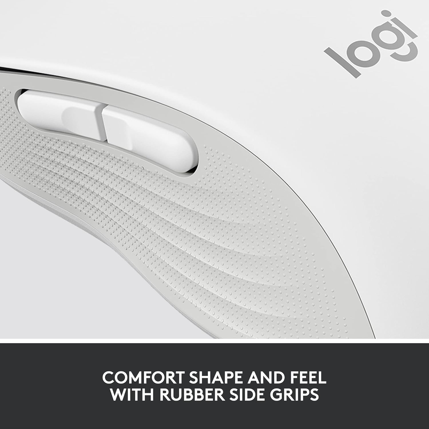 Logitech Signature M650 Optical Wireless Mouse - White