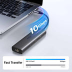 UGREEN 6-in-1 Multifunctional USB-C Hub HDMI 2 USB-A 3.2 1 USB 3.2 C RJ45 100W PD Ethernet Dock Multi Port (45000)