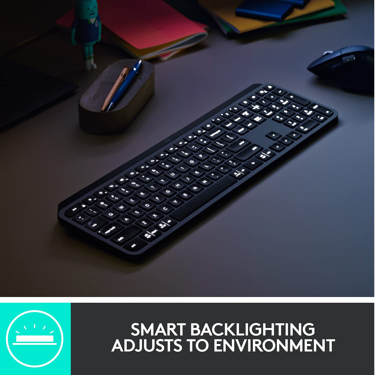 Logitech MX Keys for Business Wireless Multimedia Keyboard