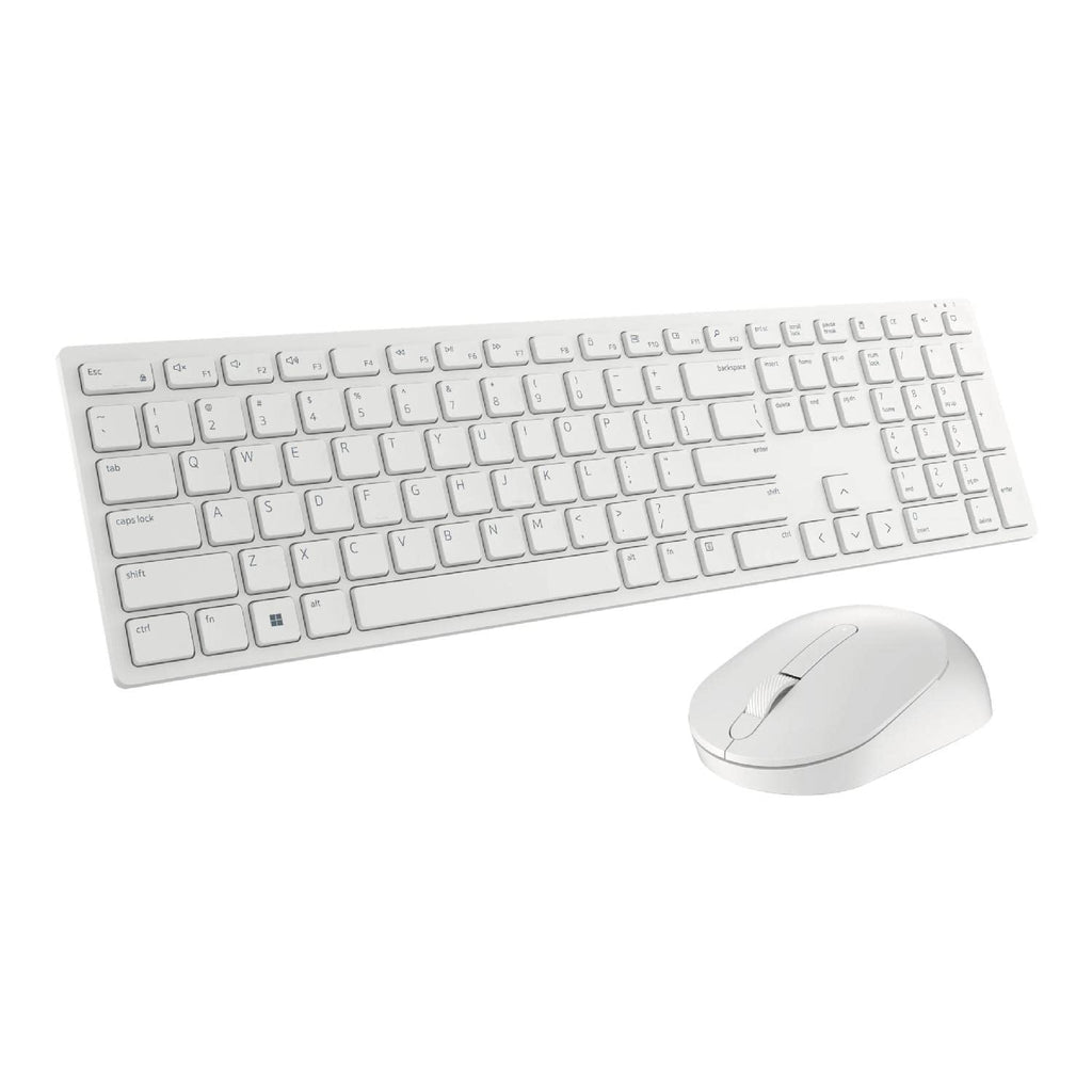 Dell KM5221W Pro 2.4GHz USB Wireless Keyboard and Mouse Combo (US English) - White