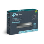 TP-Link TL-SG2210P Jetstream 8 Port Gigabit Smart PoE+ Switch with 2 SFP Slots
