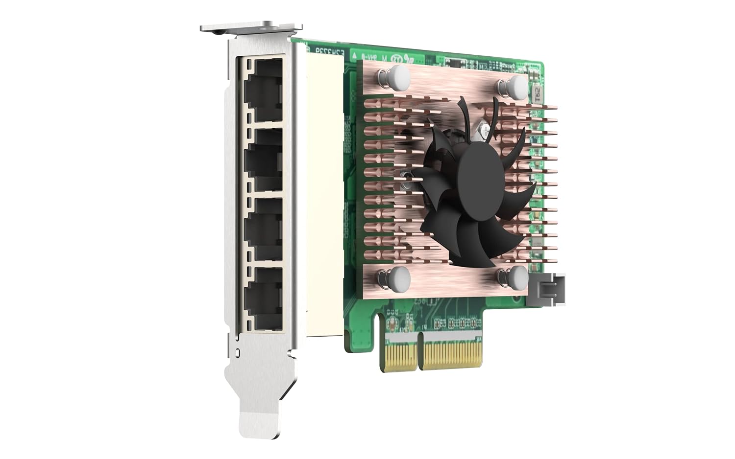 QNAP QXG-2G4T-I225 | Quad-Port 2.5GbE Network Expansion Card | 4-Speed